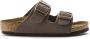 Birkenstock Arizona Kids Slippers Mocha Regular fit | Bruin | Imitatieleer - Thumbnail 6