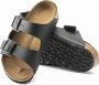 Birkenstock Arizona Kids Slippers Black Regular fit | Zwart | Imitatieleer - Thumbnail 27