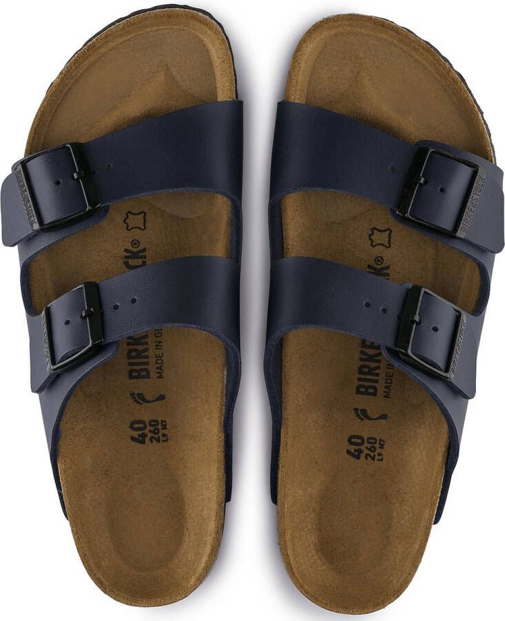Birkenstock Arizona Slippers Small fit Blauw