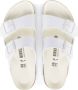 Birkenstock Arizona Slippers Triple White Narrow fit | Wit | Imitatieleer - Thumbnail 19