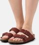 Birkenstock Arizona Dames Slippers Chocolate Narrow fit | Bruin | Suède - Thumbnail 7
