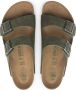 Birkenstock Groene Heren Sliders Stijlvol en Comfortabel Green Heren - Thumbnail 4