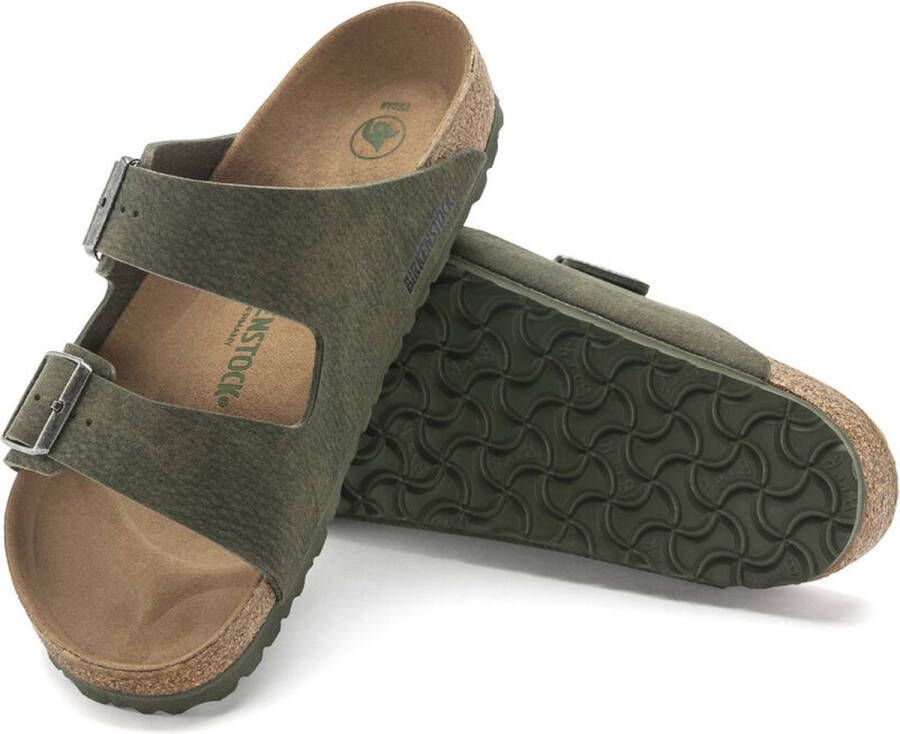 Birkenstock Groene Heren Sliders Stijlvol en Comfortabel Green Heren - Foto 5