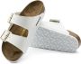 Birkenstock Arizona Grote Gesp Patent Witte Slippers Birko Flor Patent Streetwear - Thumbnail 73