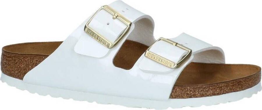 Birkenstock Arizona Wit Patent Dames Slipper