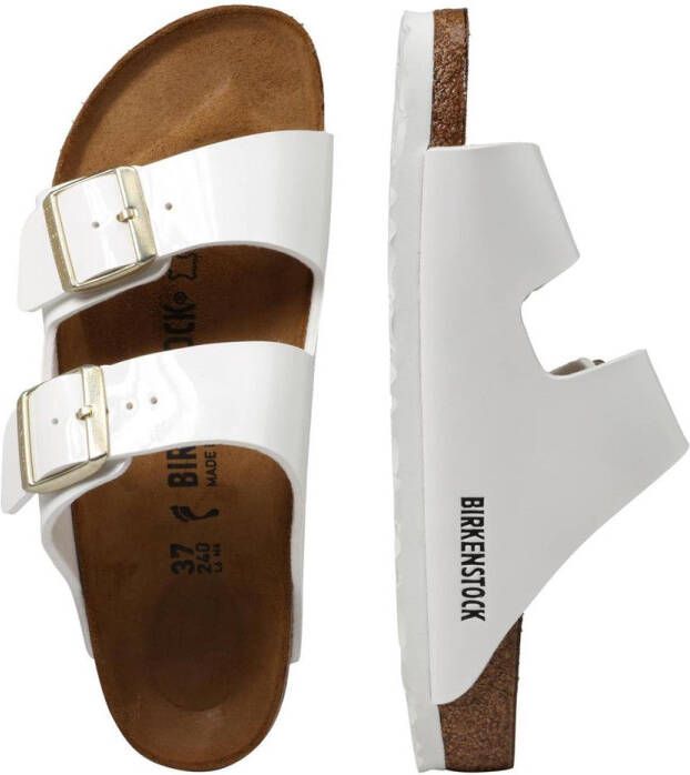 Birkenstock Arizona Wit Patent Dames Slipper