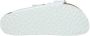 Birkenstock Arizona Grote Gesp Patent Witte Slippers Birko Flor Patent Streetwear - Thumbnail 84