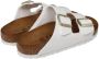 Birkenstock Arizona Grote Gesp Patent Witte Slippers Birko Flor Patent Streetwear - Thumbnail 65