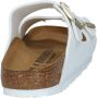 Birkenstock Arizona Grote Gesp Patent Witte Slippers Birko Flor Patent Streetwear - Thumbnail 71