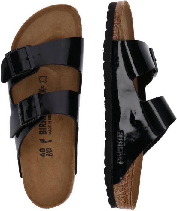 Birkenstock Arizona Zwart Patent Dames Slipper