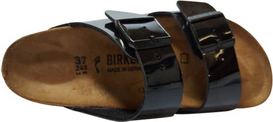 Birkenstock Arizona Zwart Patent Dames Slipper