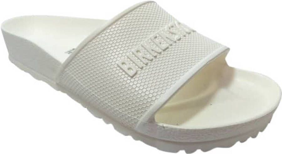 Birkenstock ‘Barbados’ slides with logo Wit Dames - Foto 13
