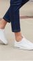 Birkenstock Witte Leren Sneakers met Verwijderbaar Kurk-Latex Voetbed White - Thumbnail 12