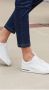Birkenstock Witte Leren Sneakers met Verwijderbaar Kurk-Latex Voetbed White - Thumbnail 9