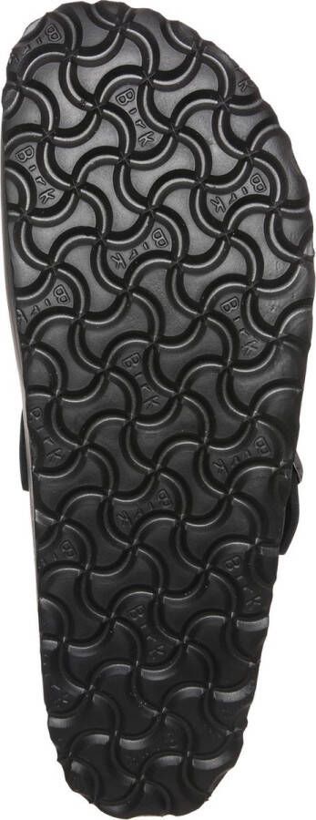 Birkenstock Boston Black narrow Fettleder Oiled Leather Heren Clogs Zwart