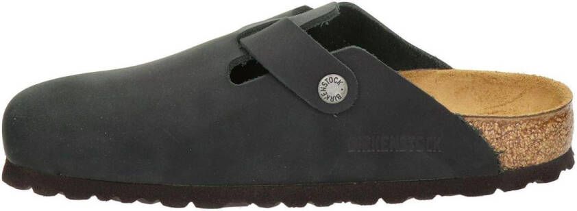Birkenstock Boston FL Narrow Unisex Clogs Black