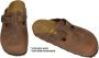Birkenstock Boston Tabacco Brown narrow Fettleder Oiled Leather Unisex Pantoffels Tabacco Brown - Thumbnail 11