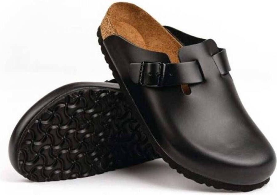 Birkenstock Boston Narrow Clogs Zwart