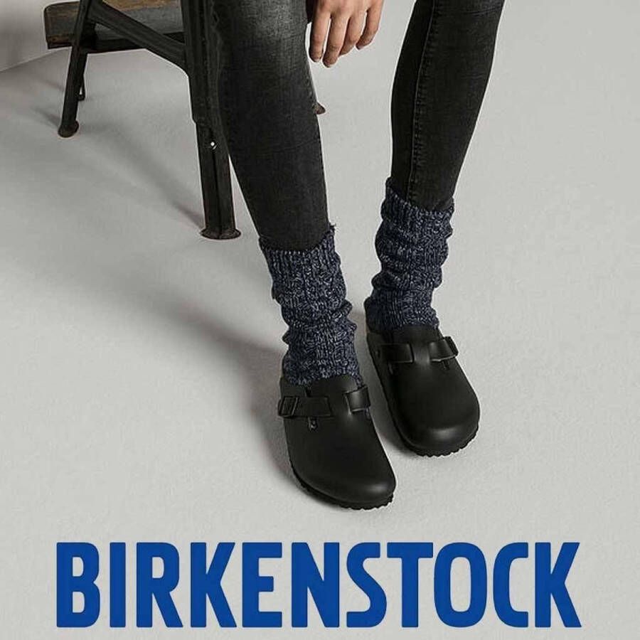 Birkenstock Boston Narrow Clogs Zwart