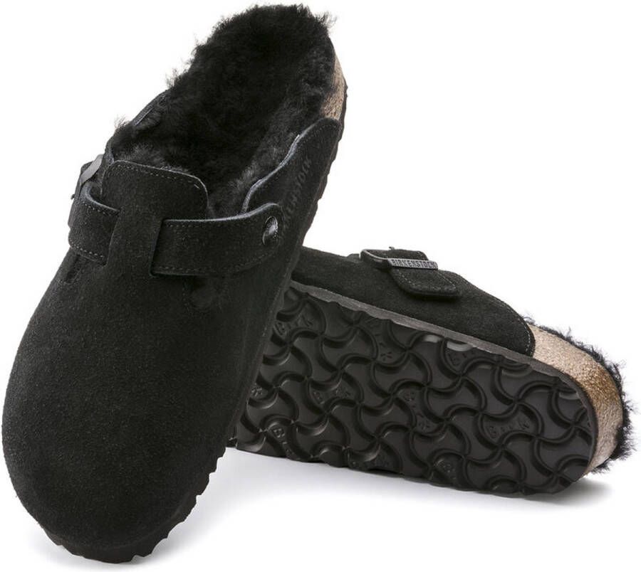 Birkenstock Boston Narrow Dames Clogs Black