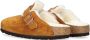 Birkenstock BOSTON SHEARLING SUEDE LEATHER Dames pantoffelsHeren pantoffels Cognac - Thumbnail 10