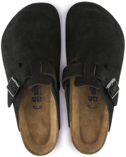 Birkenstock Boston Regular Clogs Zwart