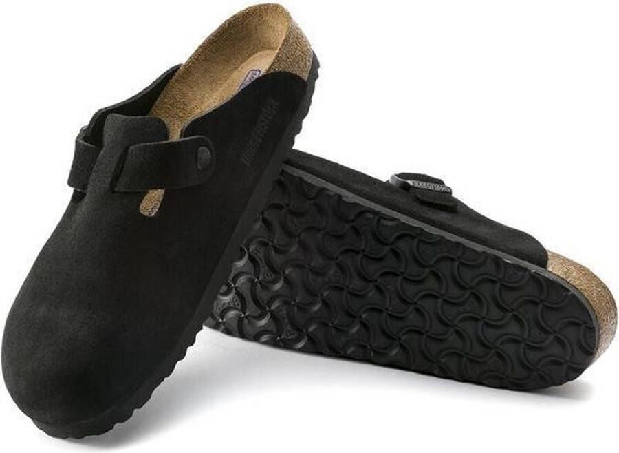 Birkenstock Boston VL SFB Narrow Dames Clogs Black