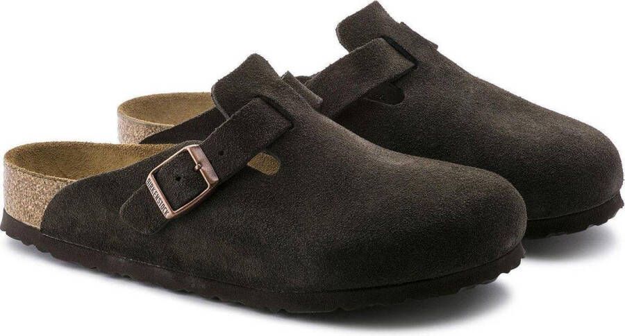 Birkenstock Boston VL WB Mocca Narrow Unisex Clogs Mocca