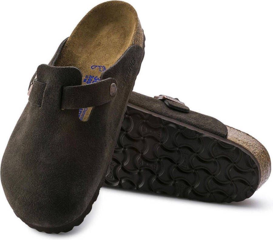 Birkenstock Boston VL WB Mocca Narrow Unisex Clogs Mocca