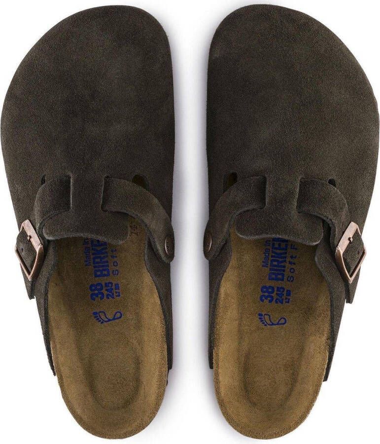 Birkenstock Boston VL WB Mocca Narrow Unisex Clogs Mocca