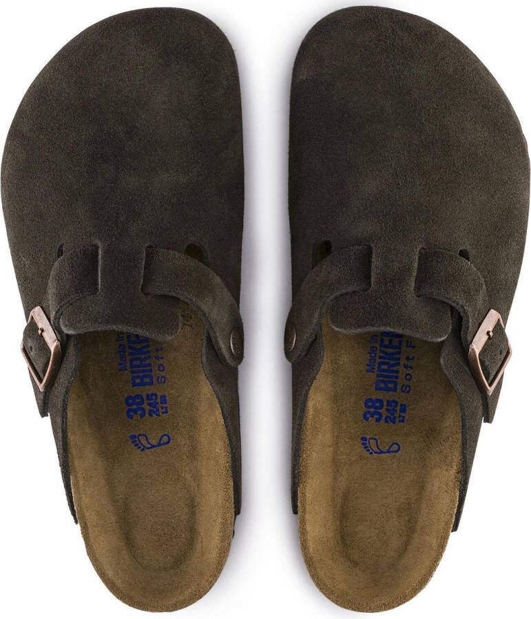 Birkenstock Boston VL WB Narrow Unisex Clogs Mocca