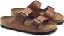 Birkenstock Slipper Arizona 1019075 Ginger Brown Natuurleer Smal 10½ - Thumbnail 14