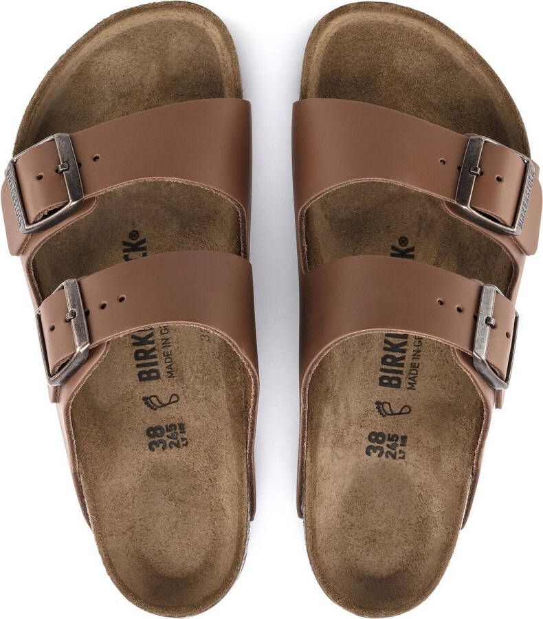 Birkenstock -Dames bruin licht slippers & muiltjes