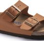 Birkenstock Arizona Slippers Ginger Brown Narrow fit | Cognac | Imitatieleer - Thumbnail 11