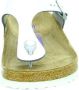 Birkenstock Gizeh Dames Slippers Metallic Silver Regular fit | Zilver | Leer - Thumbnail 10