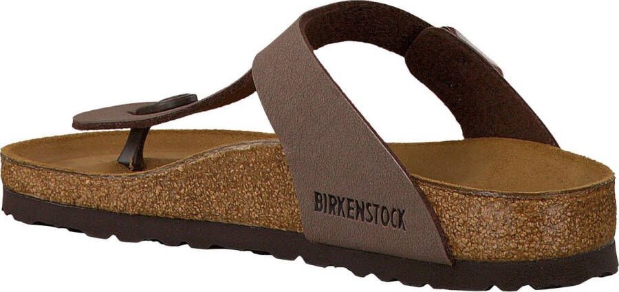 Birkenstock Dames Slippers Gizeh Bruin