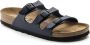 Birkenstock Florida BF WB Narrow Dames Slippers Blue - Thumbnail 6