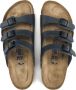 Birkenstock Florida BS Dames Sandaal Blauw Dames - Thumbnail 2