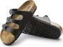 Birkenstock Florida BS Dames Sandaal Zwart Dames - Thumbnail 2