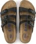 Birkenstock Florida BS Dames Sandaal Zwart Dames - Thumbnail 4