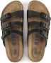 BIRKENSTOCK Slippers Dames Soft Foodbed Maat: 36 Materiaal: Leer Kleur: Zwart - Thumbnail 10