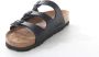 BIRKENSTOCK Slippers Dames Soft Foodbed Maat: 36 Materiaal: Leer Kleur: Zwart - Thumbnail 13