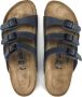 Birkenstock FLORIDA SOFTFOOTBED Volwassenen Dames slippersMoederdag Kleur: Blauw - Thumbnail 5