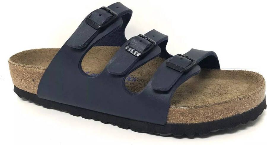 Birkenstock FLORIDA SOFTFOOTBED Volwassenen Dames slippersMoederdag Blauw