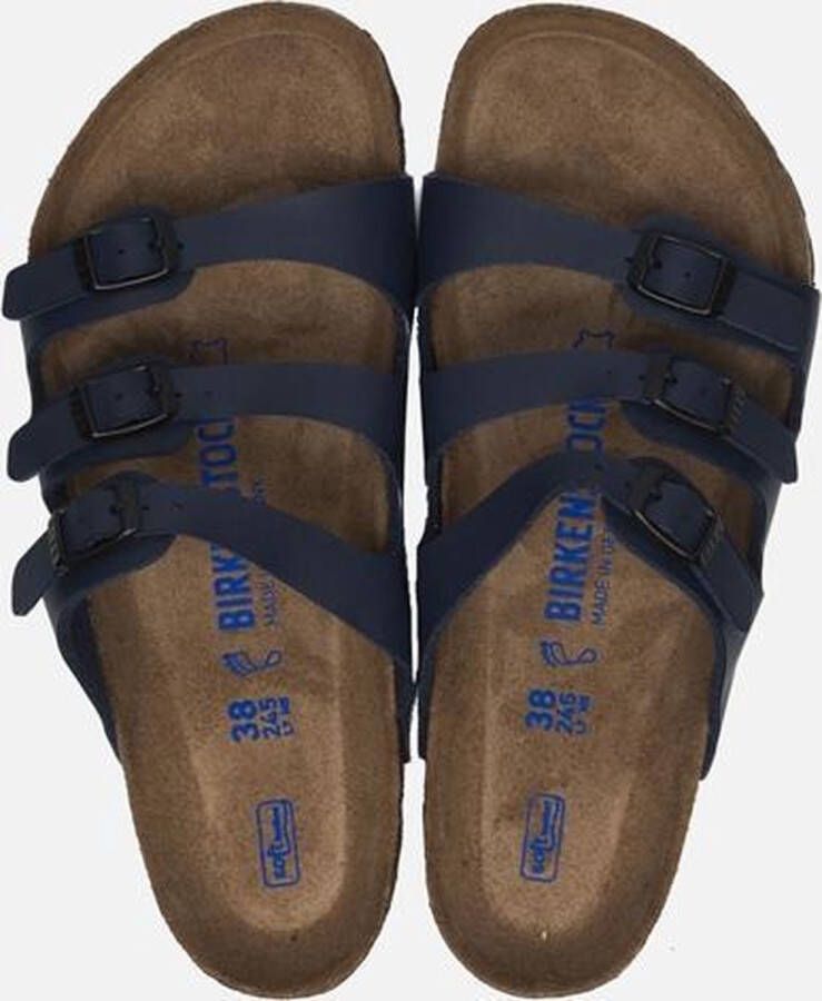 Birkenstock FLORIDA SOFTFOOTBED Volwassenen Dames slippersMoederdag Blauw