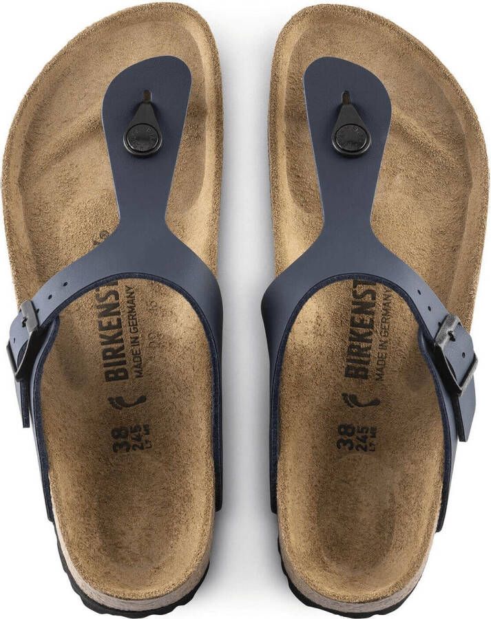 Birkenstock GIZEH BF BLUE Dames slippers Blauw