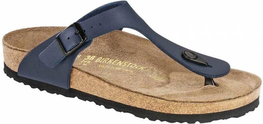 Birkenstock GIZEH BF BLUE Dames slippers Blauw