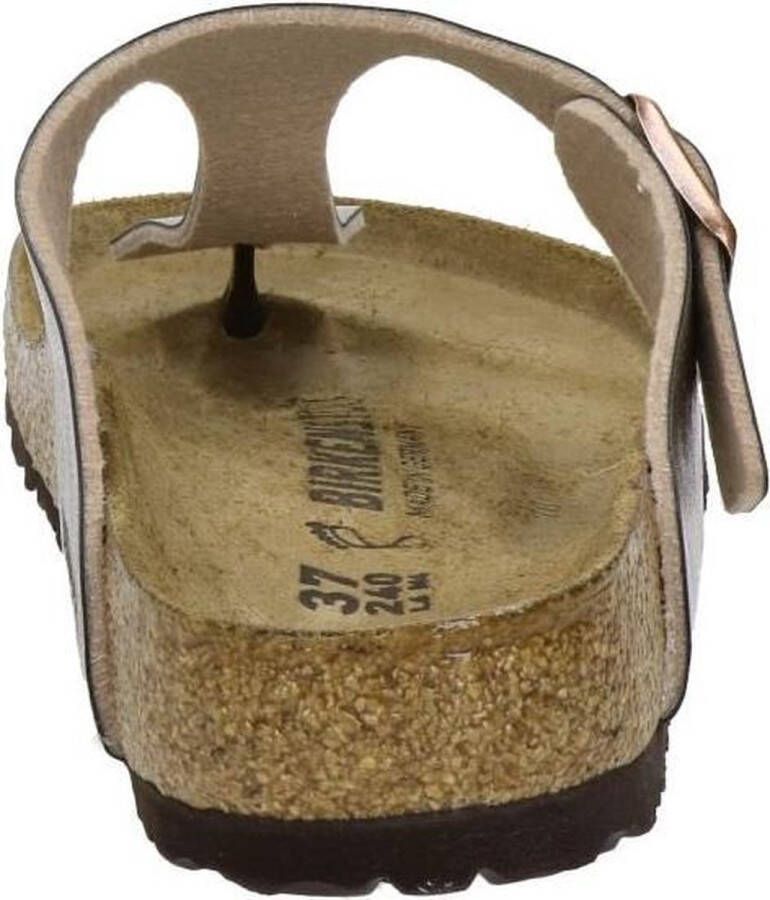 Birkenstock Gizeh Dames Slippers Graceful Taupe Regular fit | Taupe | Imitatieleer - Foto 15