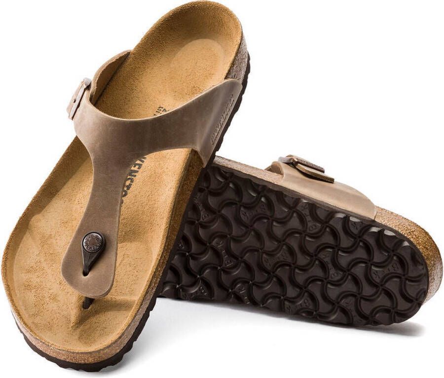 Birkenstock Gizeh BS dames sandaal bruin
