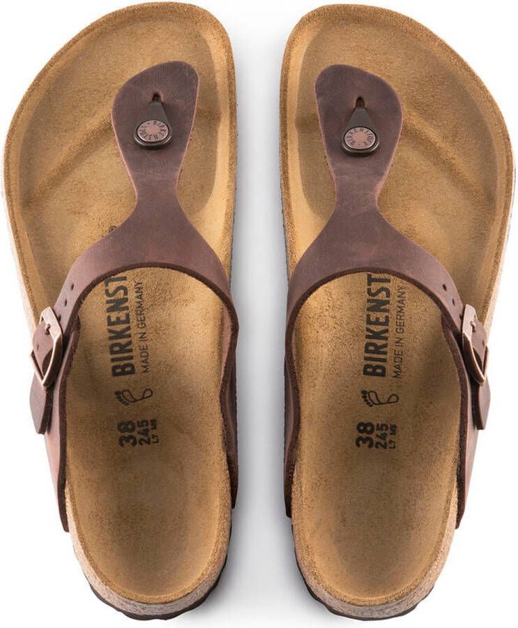 Birkenstock Klassieke Gizeh damessandaal Bruin Dames - Foto 2